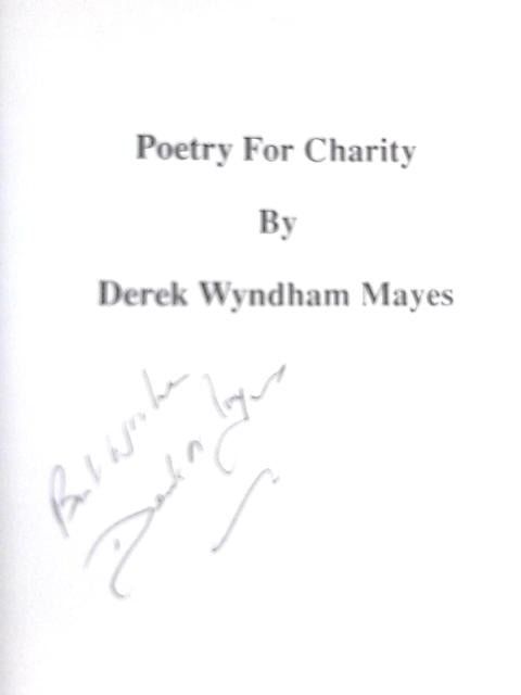 Poetry For Charity