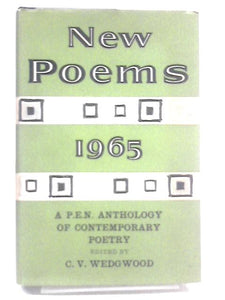 New Poems 1965 A P.E.N. Anthology Of Contemporary Poetry 