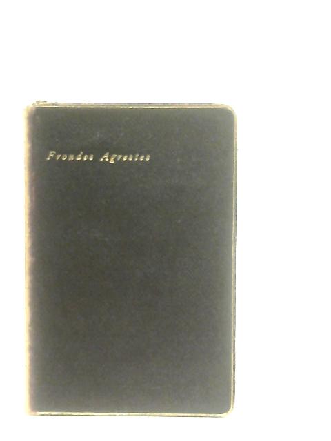 Frondes Agrestes...Readings in Modern Painters
