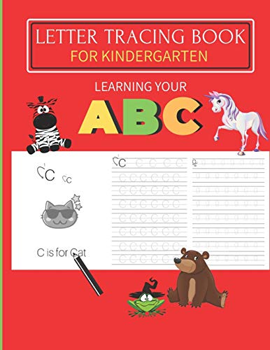 Letter Tracing Book For Kindergarten