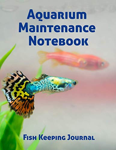 Aquarium Maintenance Notebook Fish Keeping Journal