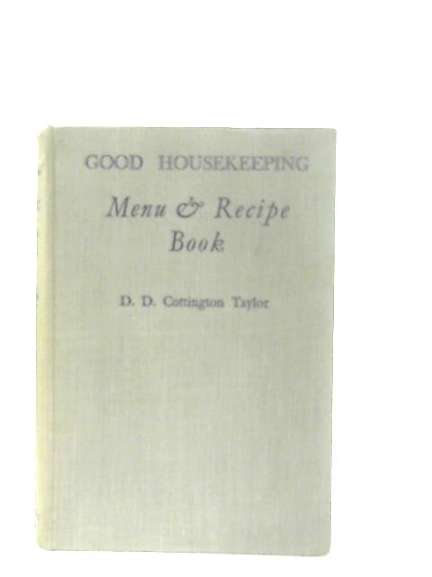 Good Housekeeping Menu & Recipe Book