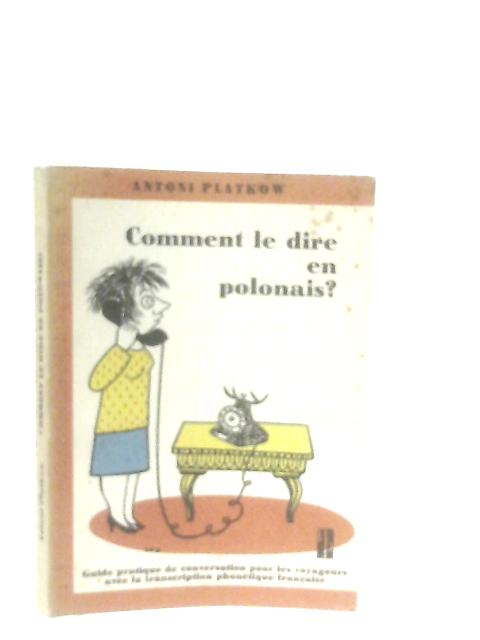 Comment le Dire en Polonais?