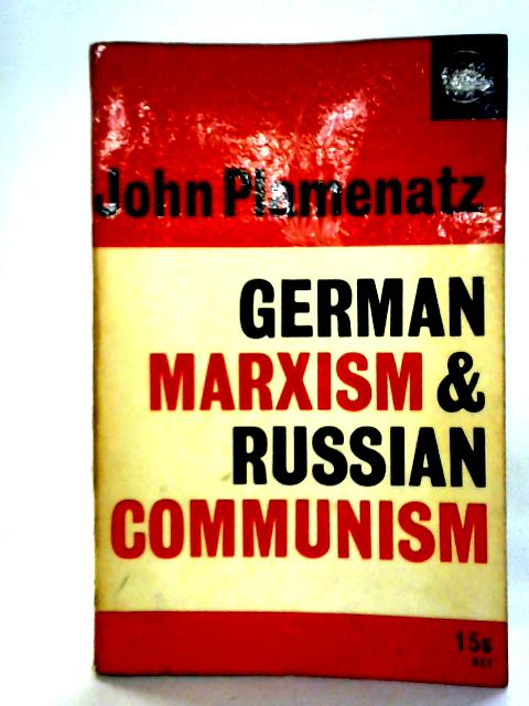 German Marxism & Russian Communism| Old & Rare at World of Books GB