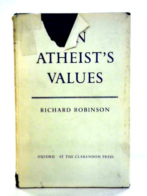 An Atheist's Values