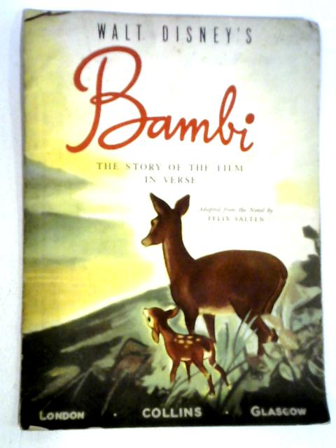Walt Disney's Bambi: The Story of the Film in Verse