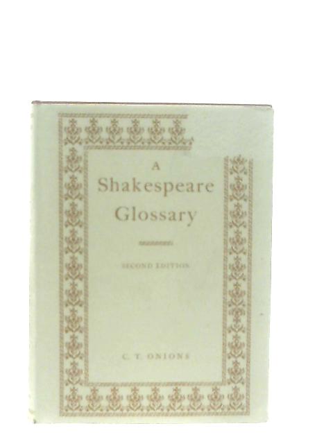 A Shakespeare Glossary