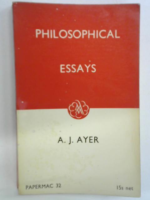 Philosophical Essays (Papermacs S.)
