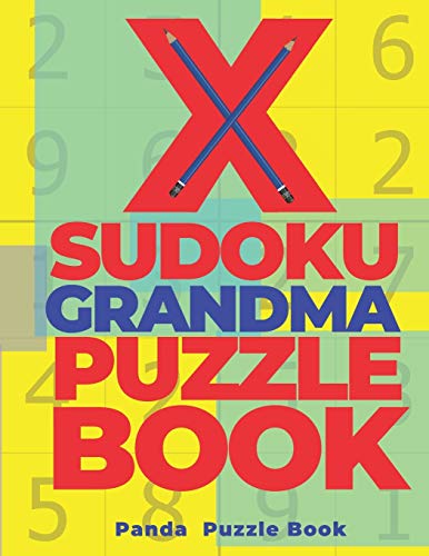 X Sudoku Grandma Puzzle Book