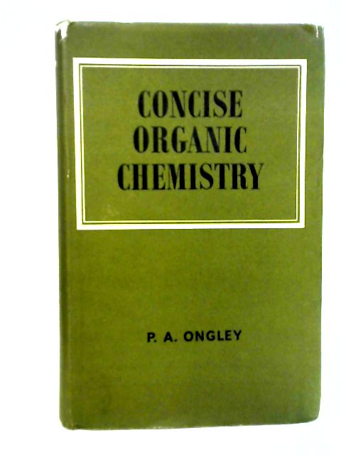 Concise Organic Chemistry