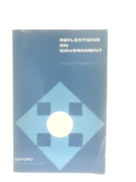 Reflections on Government