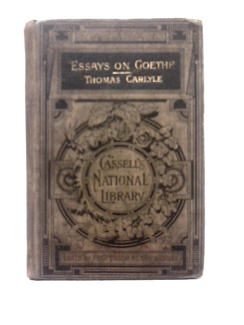 Essays On Goethe