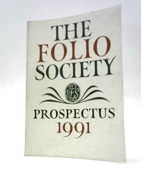 The Folio Society Prospectus 1991
