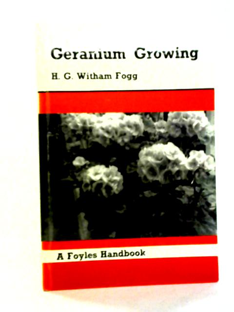 Geranium Growing