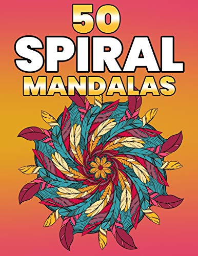 50 Spiral Mandalas