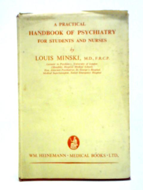 A Practical Handbook of Psychiatry for Students and Nurses