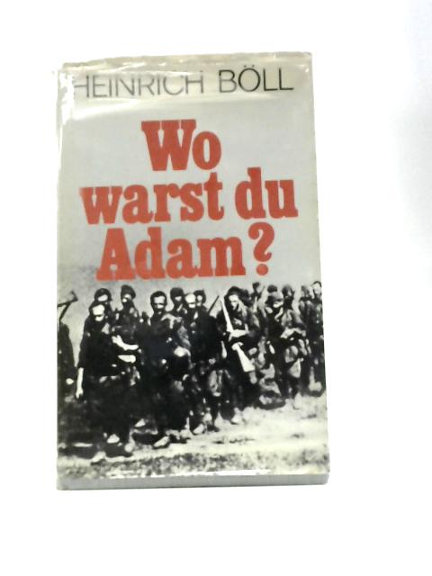 Wo Warst Du, Adam?