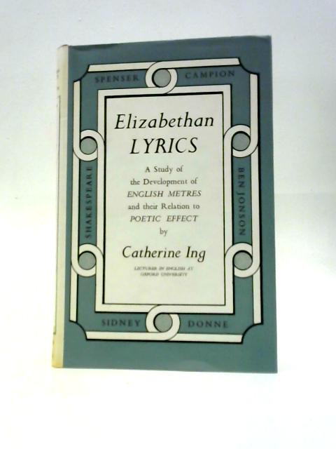 Elizabethan Lyrics