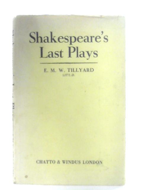 Shakespeare's Last Plays