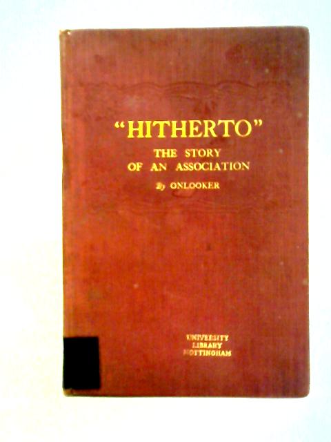 "Hitherto"