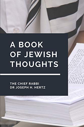 A Book of Jewish Thoughts