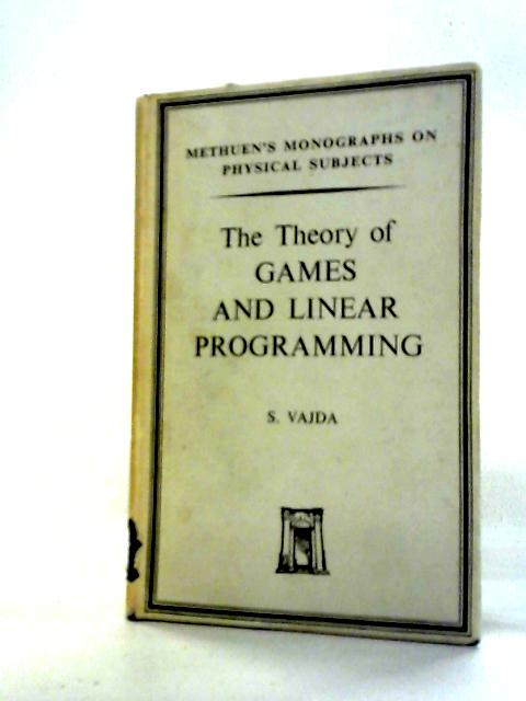 Theory of Games and Linear Programming