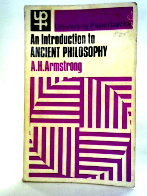 An Introduction to Ancient Philosophy