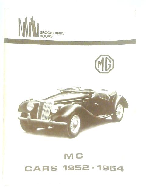 MG Cars 1952-1954