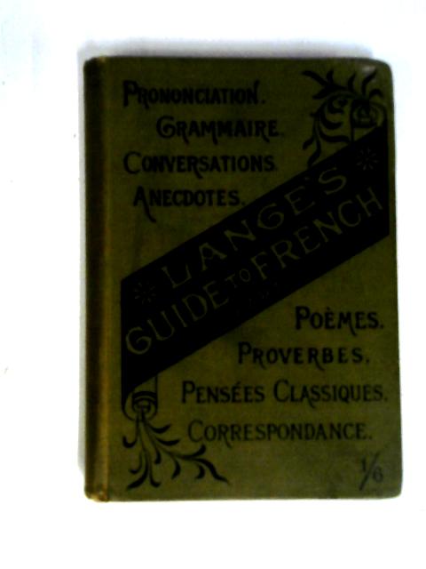 Lange's Guide to French Part I