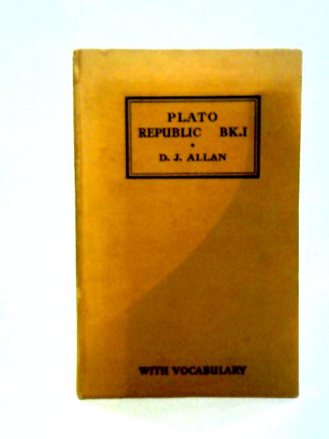 Plato : Republic Book 1