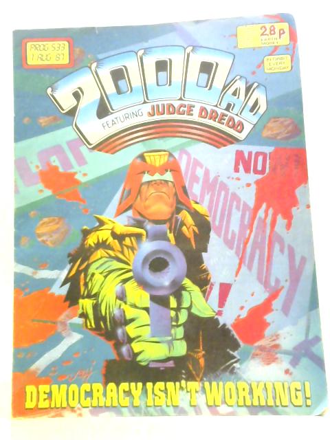 2000 AD Prog 533, 1st August, 1987