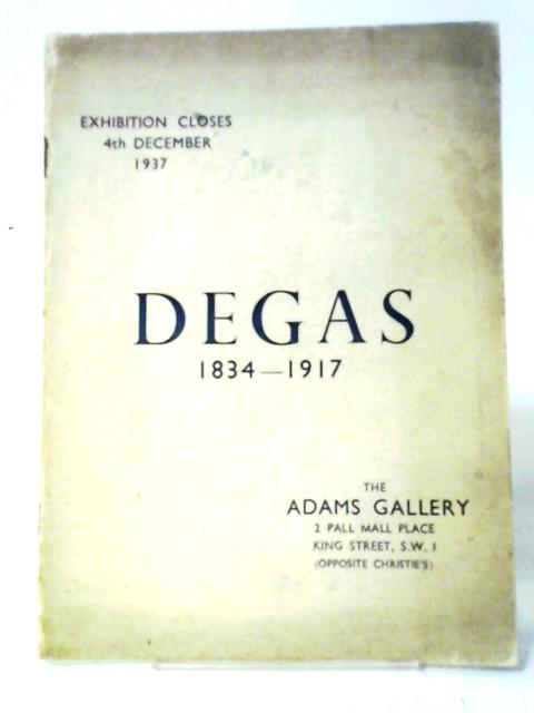 Degas 1834-1917