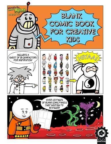 Blank Comic Book For Creative Kids