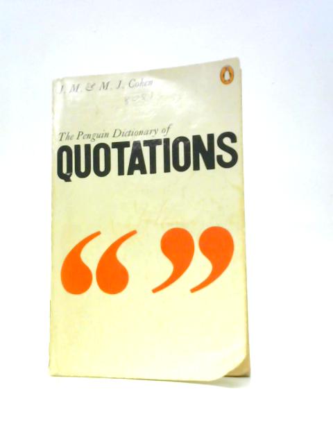 The Penguin Dictionary of Quotations