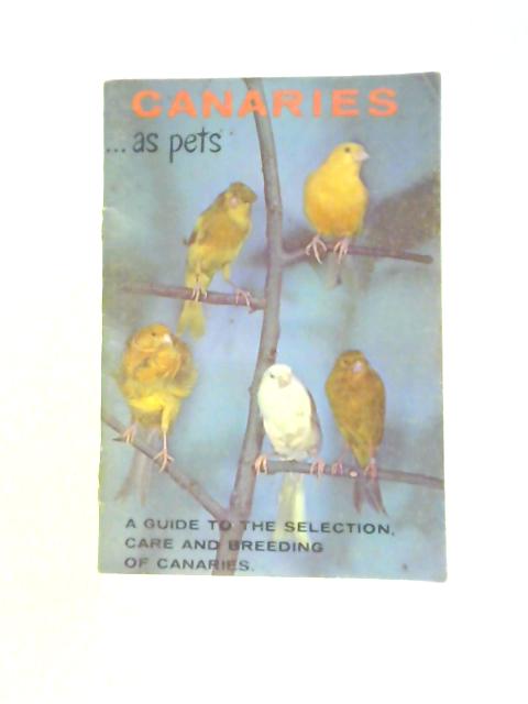 Canaries as Pets