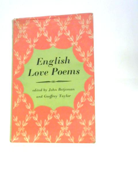 English Love Poems