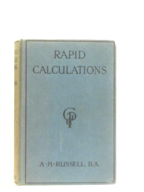 Rapid Calculations