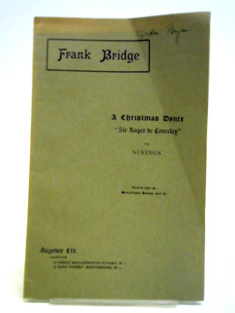 A Christmas Dance - "Sir Roger de Coverley" for Strings