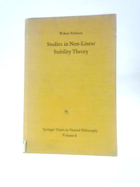 Studies in Non Linear Stability Theory