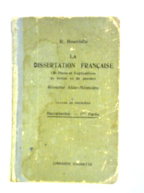 La Dissertation Francaise