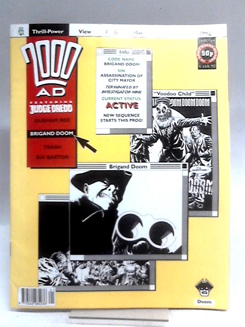 2000 AD Featuring Judge Dredd - 4th January, 1992, Prog 764
