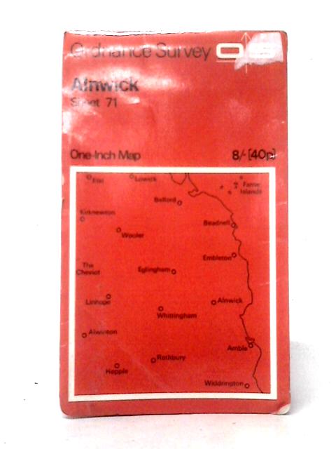 Ordnance Survey Alnwick One Inch Map, Sheet 71 | Old & Rare at World of ...