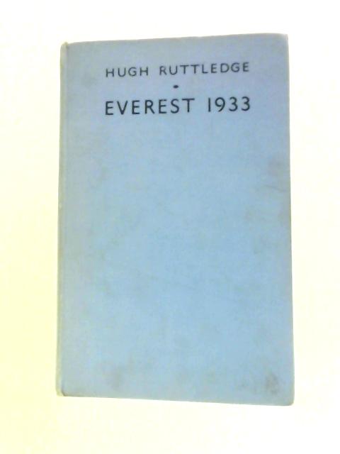 Everest 1933