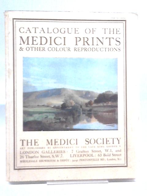 Catalogue of the Medici Prints and Other Colour Reproductions