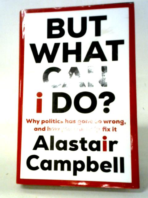 But What Can I Do?: Why Politics Has Gone So Wrong, and How You Can Help Fix It