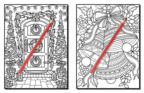 Christmas Coloring Book: An Adult Coloring Book with Fun, Easy, and Relaxing Designs (Volume 3)