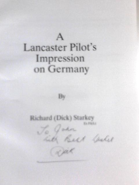 A Lancaster Pilot's Impression on Germany
