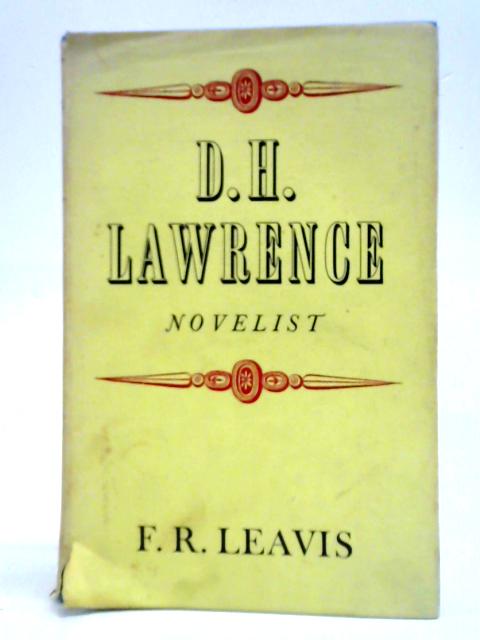 D. H. Lawrence: Novelist