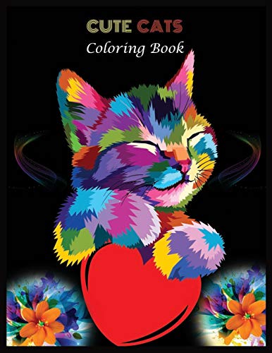 CUTE CATS Coloring Book