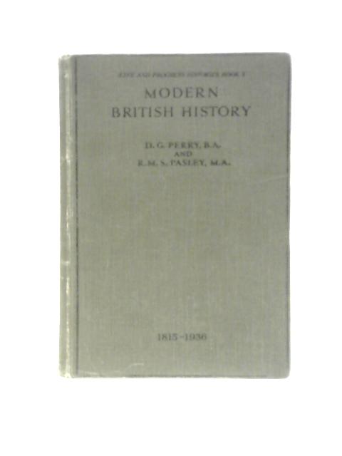 Modern British History 1815-1936